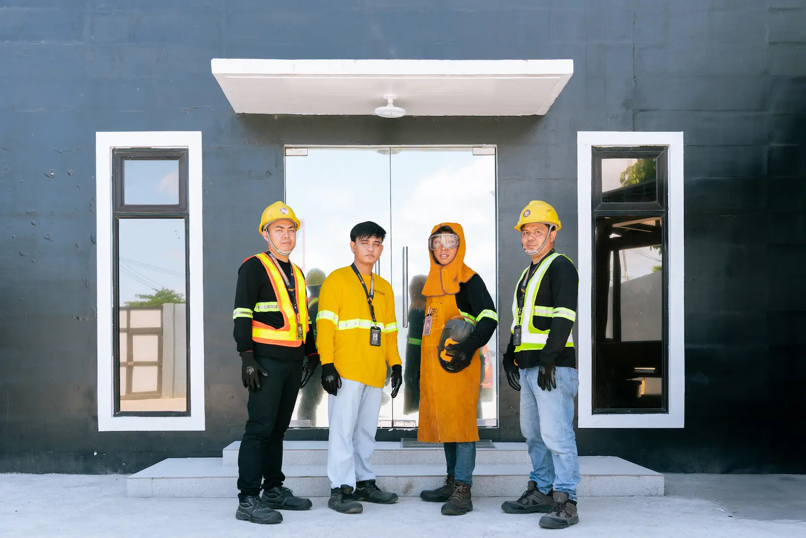 Group of workers